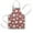 Red Baseballs Pattern, variant on Red Baseballs and Stars Pattern Kids Aprons for Girls and Boys,Adjustable Neck Strap Toddler Aprons for Kids Cooking Baking