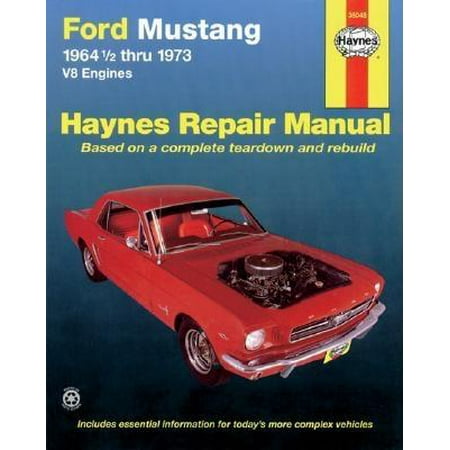 1964 Ford Owners Manual - Ford Mustang I, 1964 1/2-1973 : V8 Engines