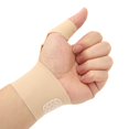 thumbnail image 1 of Wrist Thumb Brace,Wrist Thumb Support Brace Soft Adjustable Thumb Compression Sleeve Protector For Tendonitis Skin Color, 1 of 8