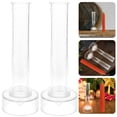 thumbnail image 2 of 2pcs Convenient Acrylic Mold for Candles Making Acrylic Diy Candle Mold Taper Mold, 2 of 9
