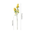thumbnail image 3 of Rvkxad Artificial Lilac Flowers, Fake Silk Flower Stems for Decor, Realistic Plastic Flowers Outdoor Indoor, 3 of 6
