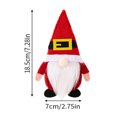 thumbnail image 3 of Juego de portacubiertos de Navidad | Bolsa de cubertería de Papá Noel Sueco | Bolso para portatenedores de cuchillo y decoración de mesa de cena en fiestas de Navidad | Almacenamiento de utensilios, 3 of 3