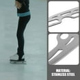 thumbnail image 6 of LOLIPPYY 1 Pair of Hockey Skate Steel Runners Silver Stainless Steel for Skating Shoe, 6 of 8