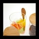 thumbnail image 4 of Tarros de Vidrio HerméTicos con Tapas de Bambú y Cucharas de Bambú: Recipientes de Vidrio Duraderos y Decorativos para Frijoles, Té, AzúCar, Nueces, 4 of 6