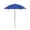 Blue, variant on VMWMSSR Mini Plant Sun Shade Umbrella, Long Metal Wooden Pole Flower Pot Parasol, Waterproof UV Protection Plant Cover For Outdoor Potted Flowerss Patio Garden Planter Box(Red-10.63 Inch)