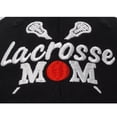 thumbnail image 5 of DALIX Lacrosse Mom Hat Women's Baseball Caps Unstructured Dad Hats in Black, 5 of 7