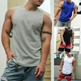 thumbnail image 2 of CENL Men Tank Top Casual Sleeveless Tops Quick Dry Tank T Shirt Vest Top For Gym, 2 of 9