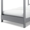 thumbnail image 5 of Delta Children Poppy House Wood Twin Bed, Platform Bed - No Box Spring Needed, Grey, 5 of 6