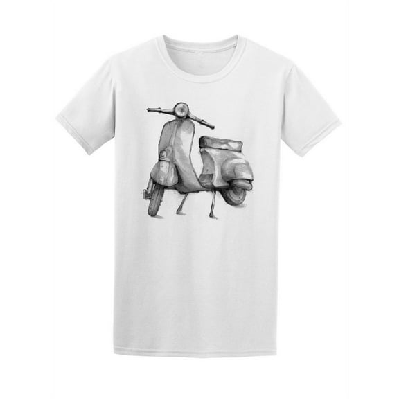 Vintage Scooter Tee. Men's -Image by Shutterstock