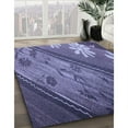 thumbnail image 2 of Ahgly Company Indoor Rectangle Patterned Crocus Purple Area Rugs, 8' x 12', 2 of 6