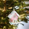 thumbnail image 1 of Colgantes para de Navidad, adornos colgantes, manualidades, figuras navideñas, decoración para de Navidad para fiestas, interior, año Estilo E, 1 of 8