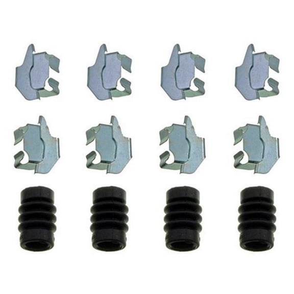 KarParts360 For Ford F-450/F-550 Super Duty 2012 Disc Brake Hardware Set | Regular Grade
