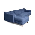 thumbnail image 3 of Sala Modular Sofá Cama Reversible De Velvet Azul Beehive Memory Foam Modelo Mondlak, 3 of 8