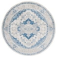 thumbnail image 2 of SAFAVIEH Brentwood Dimas Oriental Area Rug, Ivory/Blue, 6'7" x 6'7" Round, 2 of 11