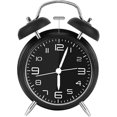 thumbnail image 1 of Reloj despertador de doble campana, reloj despertador retro, reloj despertador analógico silencioso para dormitorio y sala de estar., 1 of 5