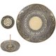 thumbnail image 3 of Incense Holder Bronze Incense Burners Plate Flower Round Incense Stick Holder Incense Burner Ash Catcher Home Decoration Tool, 3 of 4