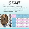 thumbnail image 4 of Women Plus Size Winter Warm Hooded Jacket with Zipper Pockets Outerwear Coat, 4 of 4