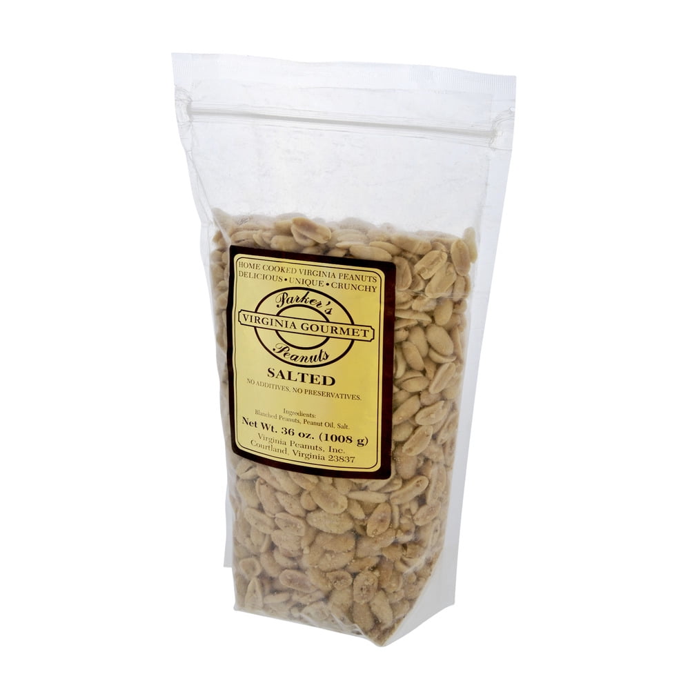 Parker's Peanuts Virginia Gourmet Salted Peanuts, 36 Oz.