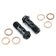 thumbnail image 4 of Titanium Double Banjo Bolt Rear Brake Caliper M10x(1.25mm) Race Spec Pack x2, 4 of 6
