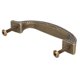 thumbnail image 2 of Tirador de cajón, manija de puerta de gabinete marrón de latón, accesorios de Hardware para muebles, 98mm/117mm98mm, 2 of 7