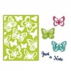 Sizzix Thinlits Die Set 6PK w/Textured Impressions Just a Note Butterflies by Courtney Chilson