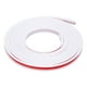 thumbnail image 1 of Banda de borde en forma de U Uxcell, 9.8Ft x 9mm de chapa autoadhesiva TPE, borde flexible de muebles (Blanco), 1 of 5