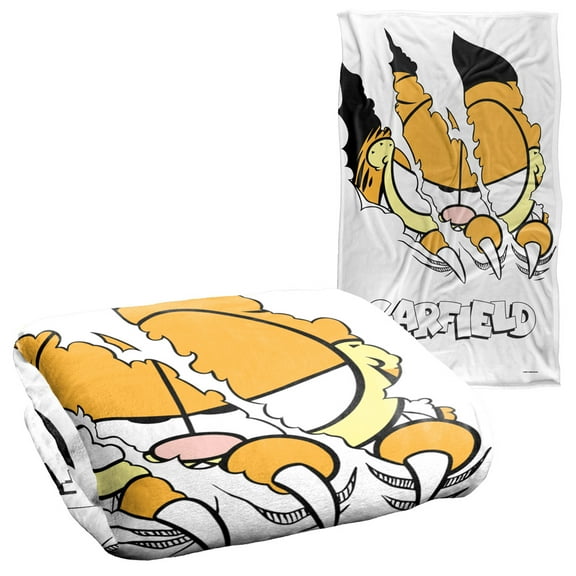 Garfield Torn Silky Touch Super Soft Throw Blanket 36' x 58'