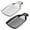 Black+Silver, variant on Walchoice Spoon Rest Set of 2, Stainless Steel Spoon Holder for Stove Top, Ladles Tongs Spatula Utensil Rest, Heavy Duty & Dishwasher Safe
