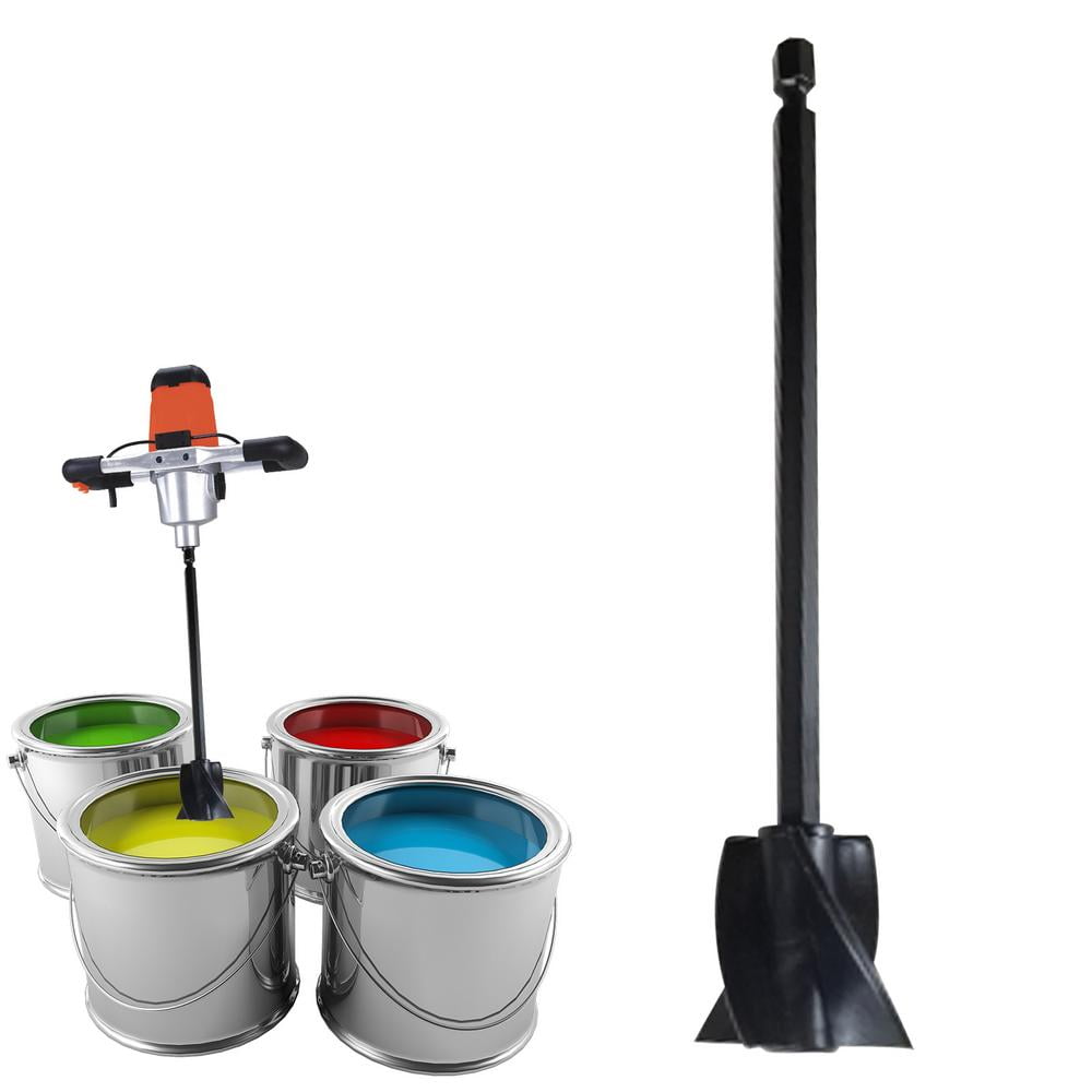 Ksruee Epoxy Mixer Attachment for Drill Reusable Paint Stirrers Mud