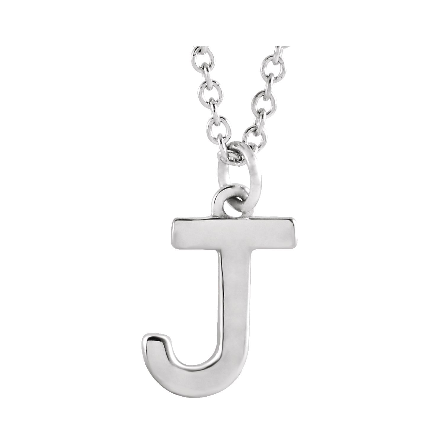 14kw Casted Initial J Charm 