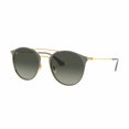 thumbnail image 1 of Ray-Ban RB3546-9174 / 71 Gafas de sol con lentes degradados grises redondos en gris dorado Ray-Ban RB3546-9174/71, 1 of 1
