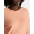 thumbnail image 5 of Terra & Sky Women's Plus Size Fine Gauge Dolman Sweater, Sizes 0X-5X, 5 of 5