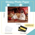 thumbnail image 4 of Greencycle Compatible for M100/M110/M200/M210 4" x 6" Photo Printer 320 Sheets Photo Paper & 8 Ink Cartridges, for DHP512/DHP513/DHP514/DHP515 Refill, 4 of 7