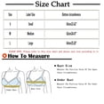 thumbnail image 4 of Blmnix Cami Women Bras High Support No Underwire Bralette Bralette Spaghetti Straps Yellow Comfortable Bras for Women, 4 of 4