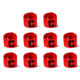 thumbnail image 1 of Brazalete Fútbol Envoltura Btafrte Nailon Competencia Regalo Rojo, 1 of 4