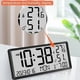 thumbnail image 3 of Reloj Despertador Electrónico Digital LCD con Batería, con Visualización de Temperatura, Humedad, Fecha y Hora, para Escritorio y Pared B, 3 of 5