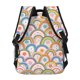 thumbnail image 4 of Fotbe Rainbow Flowers Mochila Casual con Estampado para Escuela, Viajes y Actividades al Aire Libre - Duradera, Ligera y Cómoda, 4 of 5