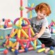 thumbnail image 4 of Large Magnetic Stick, Children's Large Particle Building Blocks, Assembled Educational Boys And Girls Magnetic Suction Magnet Ball, Baby Early Education Toys, 4 of 4