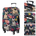 thumbnail image 5 of French Bulldog Dog and Pioneer Flower Luggage Cover Fashion Suitcase Cover Baggage Covers Fit 25-28 Inch Luggage (Go Travel), 5 of 5