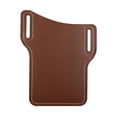 thumbnail image 2 of Walbest Outdoor Men Cellphone Belt Bag Retro Design Mobile Phone Waist Bag Faux Leather Storage Pouch Card Holder Cover, Size: 6.57" x 5.24", 2 of 7