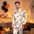 thumbnail image 2 of Leey-Word Family Matching Halloween Pajamas with Pockets for Photos and Party Perfect for Halloween Morning, A Great Holiday Gift Choice, Cozy for Relaxing at Home, 2 of 8