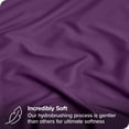 thumbnail image 2 of Bare Home 2-Pack Fitted Sheets - Premium 1800 Collection - Ultra-soft - Deep Pocket - Twin, Plum, 2 of 7