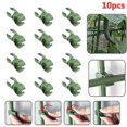 thumbnail image 1 of Delysia King 10 Piezas Soporte para Invernadero Clip de fijación Verde Soporte para injerto de Plantas Ajuste de plástico 360 Suministros de jardín, 1 of 5