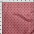 thumbnail image 4 of oneOone Tissu Polyester Lycra Rouge Floral Matériel de Robe Tissu Imprimé Tissu au Mètre 56 Pouces de Large, 4 of 4
