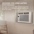 thumbnail image 6 of TCL 5,000 BTU Window Air Conditioner, Fan & Dehumidifier (White) - 150 Sq ft, Remote Control, Easy-to-Use, Reusable Filter, Compact, Quiet - W5W3M, 6 of 20