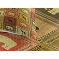 thumbnail image 3 of Ambesonne Vintage Quilted Coverlet 3 Pcs, Animals Pattern, King Size, Black and Brown, 3 of 4