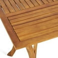 thumbnail image 4 of LHYY Outdoor Dining Table 59" Rectangular Wood Table, 4 of 7