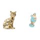 thumbnail image 1 of Figura de resina, escultura, arte decorativo, adorno para sala de estar, chimenea, mesa, colección, animal, mujer, 1 of 8