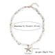 thumbnail image 3 of Ocean Themed Alloy Necklace With Crushed Stone Accent Skin Friendly Summer Jewelry Adjustable Length For Women, 3 of 5