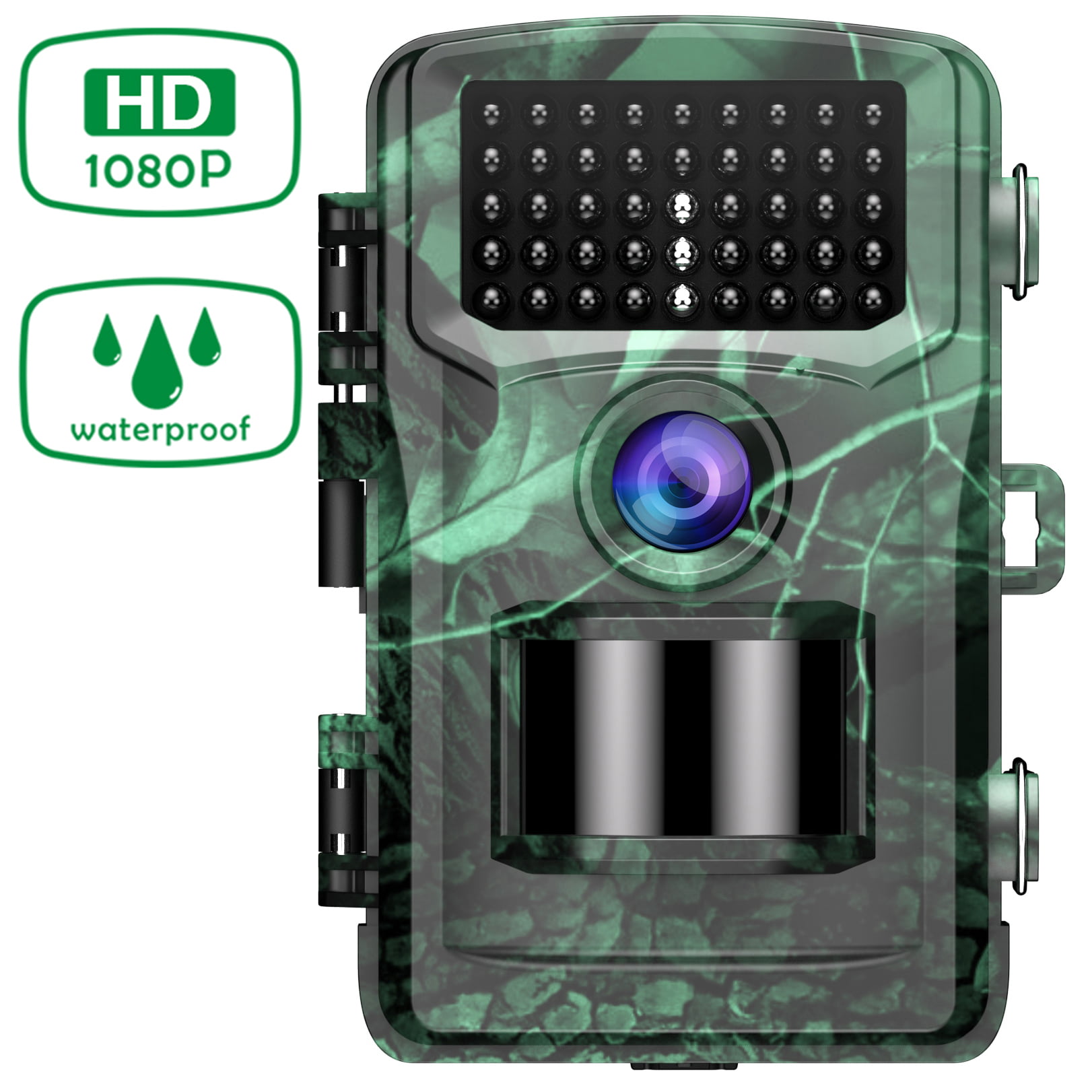 1080P HD Infrared Night Vision Video Photo Outdoor Hunting Scouting Trail Camera 
